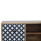 District Diamond Patterned Mini Cabinet Living Artisan Furniture 