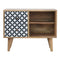 District Diamond Patterned Mini Cabinet Living Artisan Furniture 