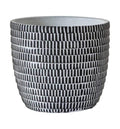 Doura Pot Black/White Large Accessories Regency Studio 