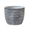 Doura Pot Black/White Small Accessories Regency Studio 