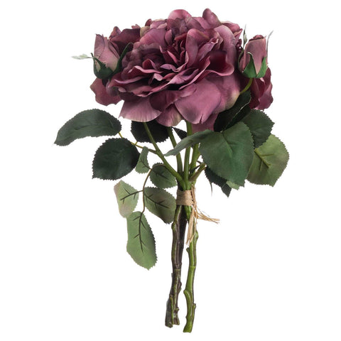 Dusty Pink Short Stem Rose Bouquet Accessories Hill Interiors 