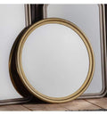 Eindhoven Round Mirror Brass Small Mirrors Regency Studio 