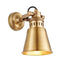 Elms Wall Light Antique Brass Lighting Regency Studio 