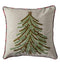 Embroidered Tree Cushion Natural Accessories Regency Studio 