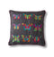Embroidered Tropical Butterflies Cushion Accessories Regency Studio 