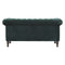 Emerald Green Velvet 2 Seater Chesterfield Sofa Living Artisan Furniture 