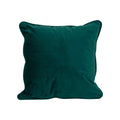 Emerald Green Velvet Cushion 40x40cm Accessories Hill Interiors 