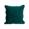 Emerald Green Velvet Cushion 40x40cm Accessories Hill Interiors 