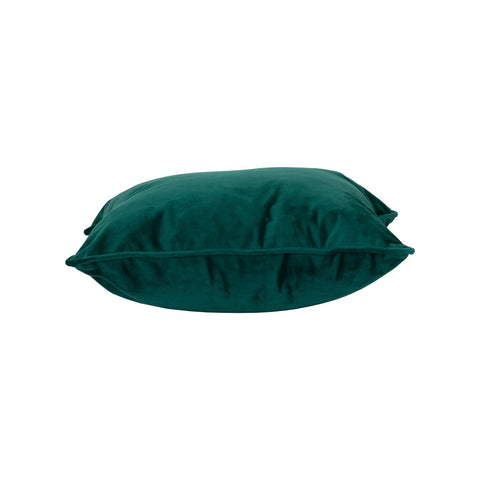Emerald Green Velvet Cushion 40x40cm Accessories Hill Interiors 