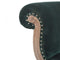 Emerald Green Velvet Studded Chair Living Artisan Furniture 