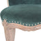 Emerald Green Velvet Studded Chair Living Artisan Furniture 