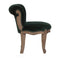 Emerald Green Velvet Studded Chair Living Artisan Furniture 