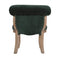 Emerald Green Velvet Studded Chair Living Artisan Furniture 