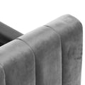 Emperor Grey Velvet King Size Bed Sleeping Hill Interiors 