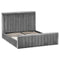 Emperor Grey Velvet King Size Bed Sleeping Hill Interiors 