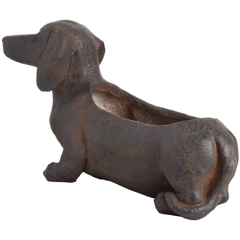 Ernie The Sausage Dog Rustic Planter Accessories Hill Interiors 