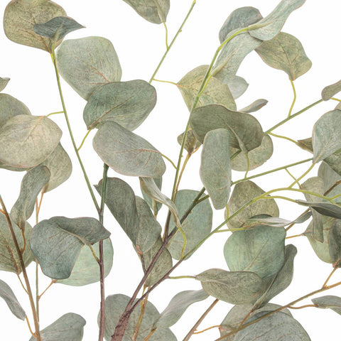 Eucalyptus Tree In Metalic Pot Accessories Hill Interiors 