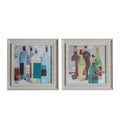 Evening Drinks Framed Art Set of 2 Accessories Regency Studio 