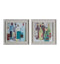 Evening Drinks Framed Art Set of 2 Accessories Regency Studio 