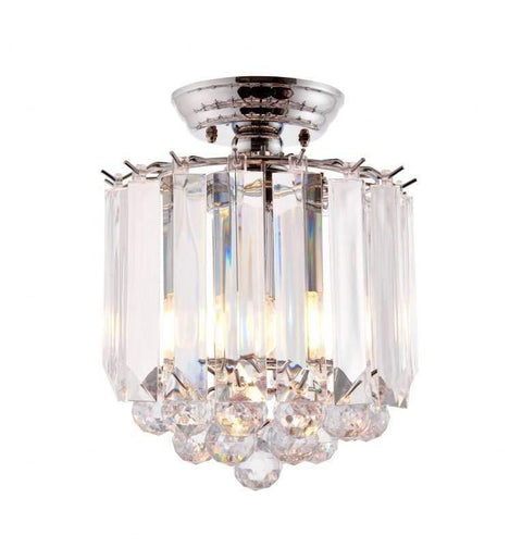 Fargo Ceiling Lamp Chrome Lighting Regency Studio 