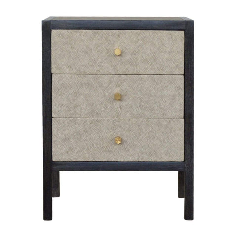 Faux Leather Bedside Sleeping Artisan Furniture 