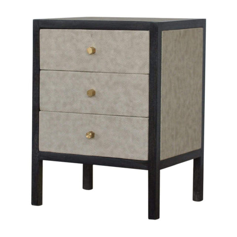 Faux Leather Bedside Sleeping Artisan Furniture 