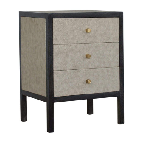 Faux Leather Bedside Sleeping Artisan Furniture 