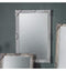 Fiennes Rectangle Mirror Stone Grey Living Regency Studio 