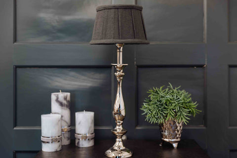 Filinia Table Lamp Silver Finish by Lene Bjerre Table lamp Lene Bjerre 