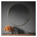 Fitzroy Round Mirror Champagne W800 x D20 x H800mm Mirrors Regency Studio 