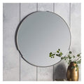 Fitzroy Round Mirror Silver W800 x D20 x H800mm Mirrors Regency Studio 