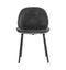 Flanagan Chair Grey Velvet (2pk) Living Regency Studio 