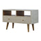Floral Bone Inlay Media Unit Living Artisan Furniture 