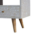 Floral Bone Inlay Media Unit Living Artisan Furniture 