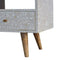 Floral Bone Inlay Media Unit Living Artisan Furniture 
