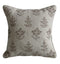 Floral Embroidered Cushion Natural Accessories Regency Studio 