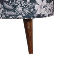 Floral Print Footstool Living Artisan Furniture 