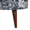 Floral Print Footstool Living Artisan Furniture 