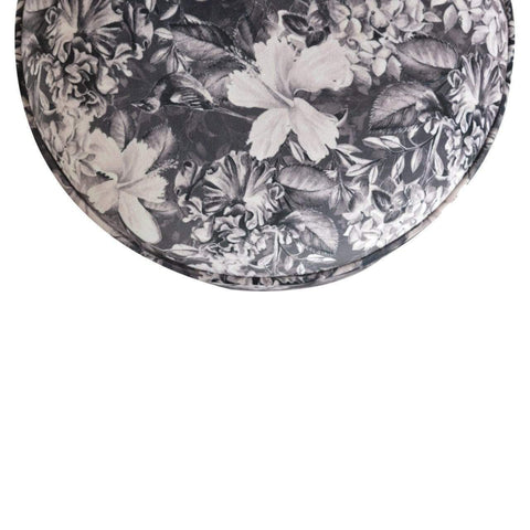 Floral Print Footstool Living Artisan Furniture 