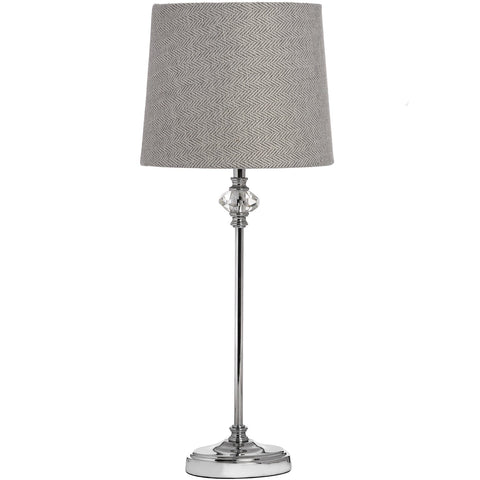 Florence Chrome Table Lamp Lighting Hill Interiors 