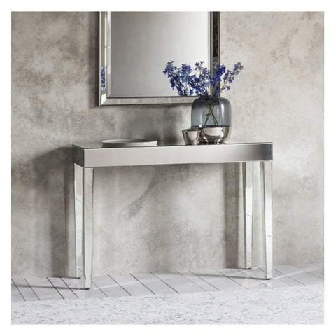 Florence Mirrored Console Table W1020 x D355 x H760mm Living Regency Studio 