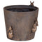 Flower Pot With Mice Detail Accessories Hill Interiors 