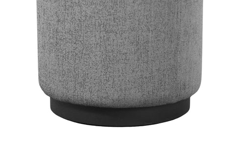 Francis Pouffe - Grey Stool Distinction Furniture 