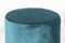 Francis Pouffe - Teal Stool Distinction Furniture 