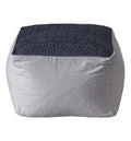 Franco Pouffe Charcoal Living Regency Studio 