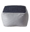 Franco Pouffe Charcoal Living Regency Studio 