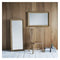 Fraser Leaner Mirror Oak 60x25" Sleeping Regency Studio 