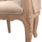 French Style Deep Button Chair Living Artisan Furniture 