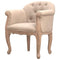 French Style Deep Button Chair Living Artisan Furniture 