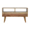 Geometric Carved Media Unit Living Artisan Furniture 